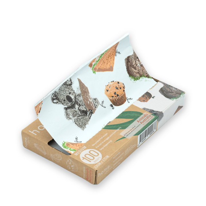 medium food foil wraps (100 sheets - 23cm x 27cm)